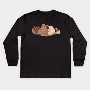 Char Siu Bao - Barbeque Pork Bun Kids Long Sleeve T-Shirt